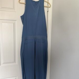 Athleta Tall Blue Romper